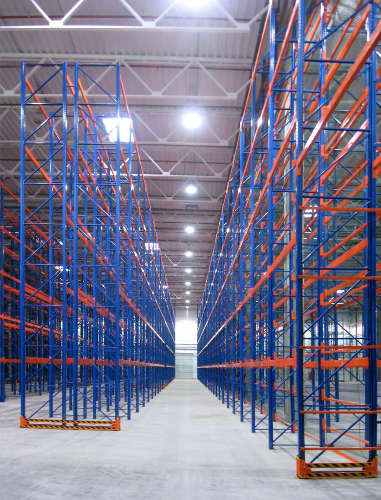 typical example of pallet racking