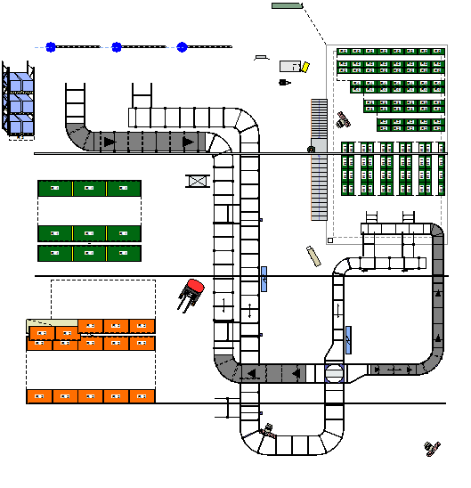 Plan of Racking design
