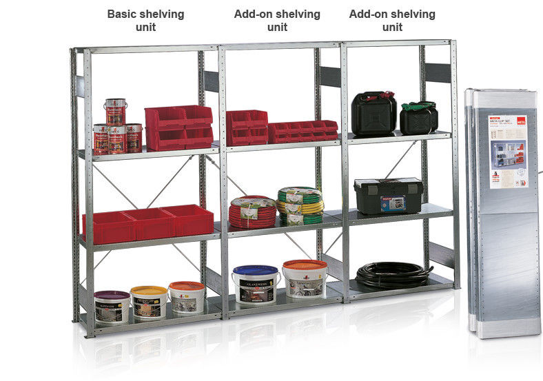 wide span shelving package A