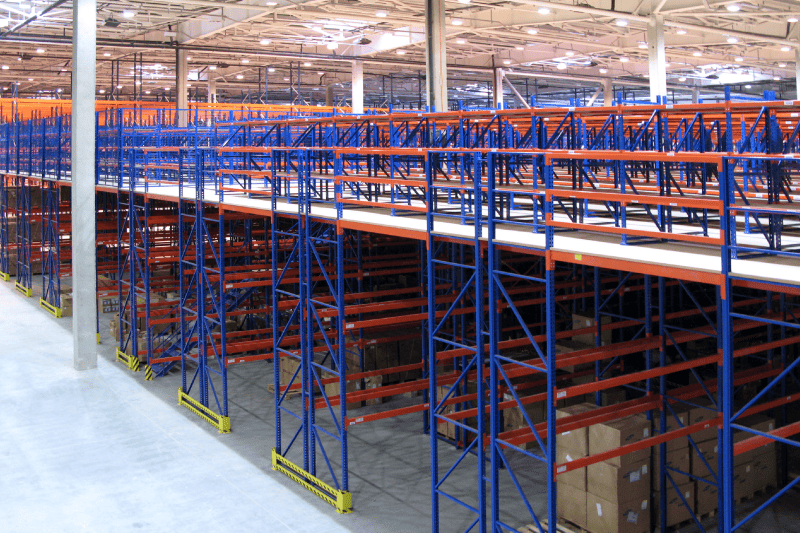 Rack-Supported Mezzanine